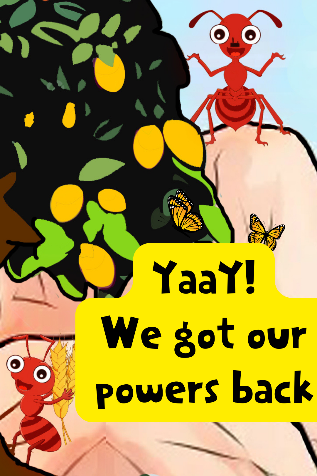 YaaY! We got our powers back