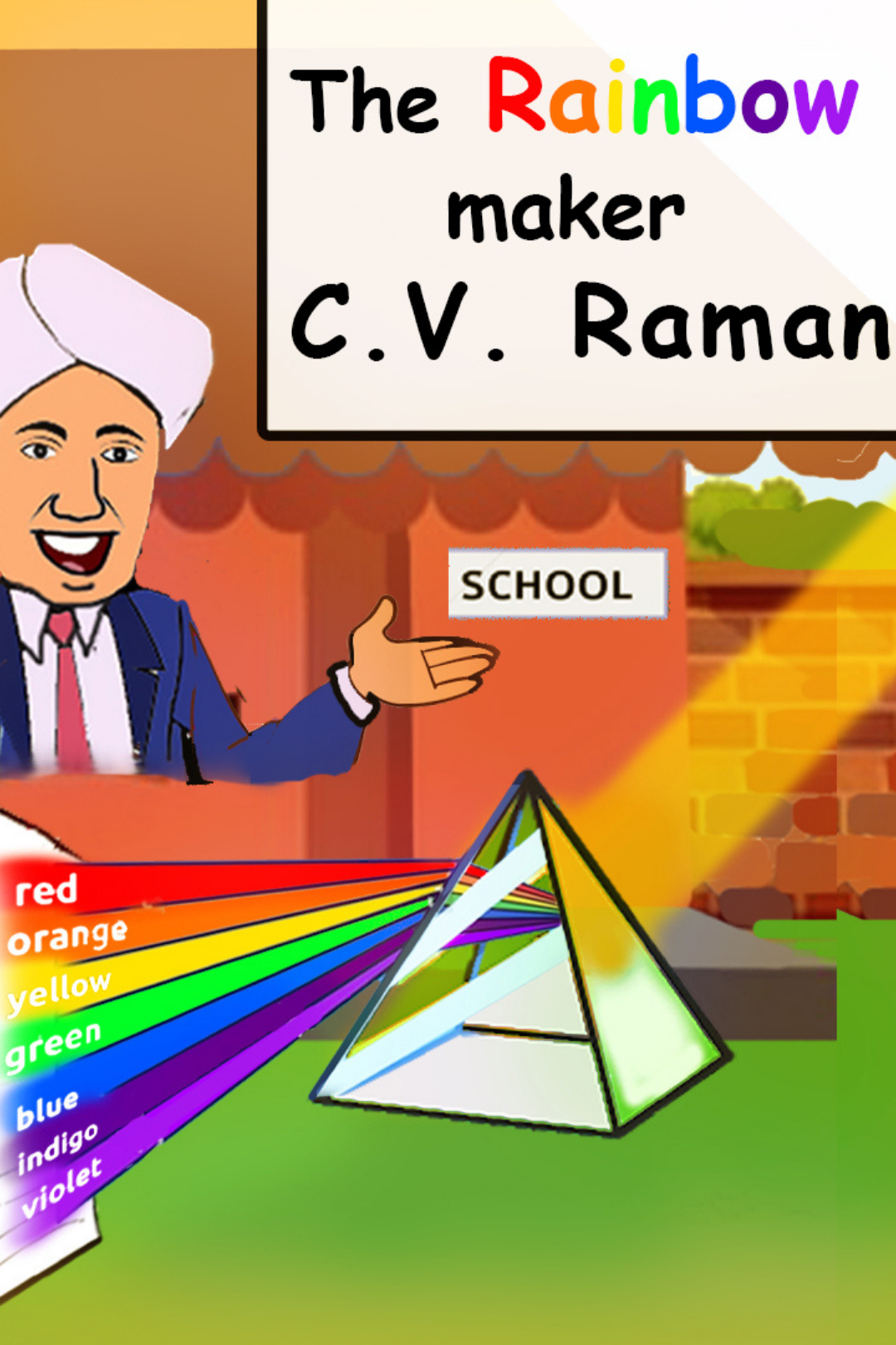 The Rainbow maker CV Raman